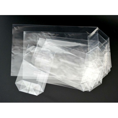 Celofánové sáčky s křížovým dnem 11 x 21,5 cm ( hloubka 4,4 cm )