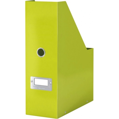 LEITZ Zásuvkový box, polaminovaný kartón, 3 zásuvky, "Click&Store", zelený