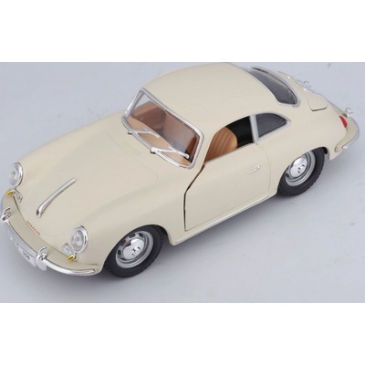 Bburago Porsche 356B Coupe 1961 Ivory 1:24