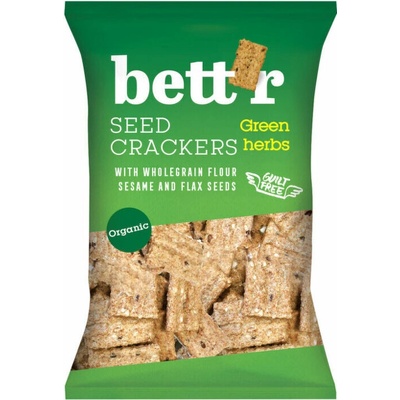 BETT´R Krekry celozrnné semienkové so saturejkou 150 g