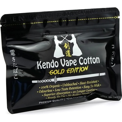 Kendo Vata Japonská Cotton Gold 1m