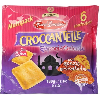 Forno Damiani slané chrumkavé krekry s príchťou orientálneho korenia 180 g