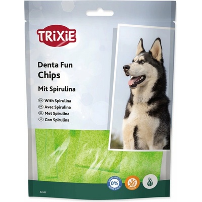 Trixie DentaFun Light žvýkací chipsy s řasou Spirulina 100 g – Hledejceny.cz