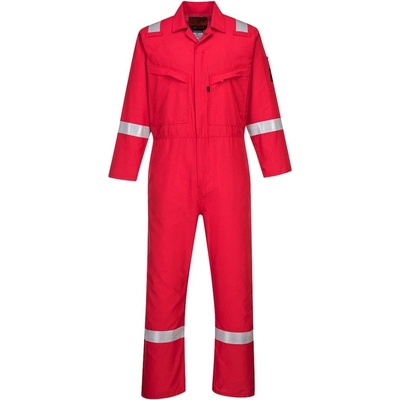 Portwest AF73 Araflame Silver kombinéza červená