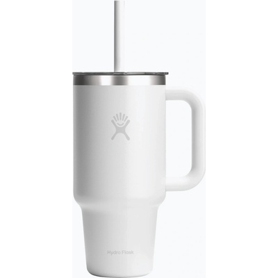 Hydro Flask termohrnek 32 Oz Travel Tumbler Clear Lid 946 ml bílá