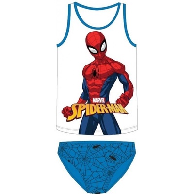 E plus M chlapecké bavlněné spodní prádlo nátělník + slipy Spiderman Marvel modré – Hledejceny.cz