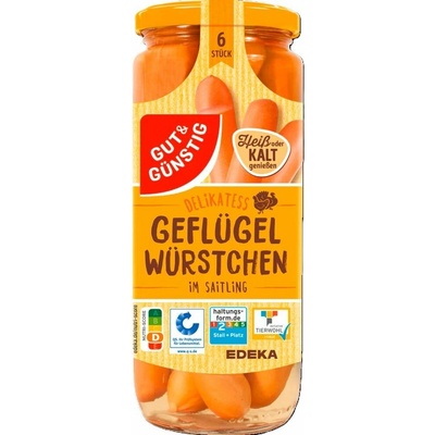 G & G Delikátní šunkové párky 380 g