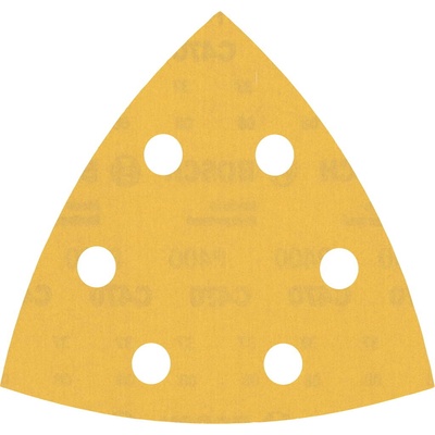 Bosch Brúsny papier pre trojuholníkové brúsky EXPERT C470, 93 mm, zrnitosť 400, 50 ks 2608900934