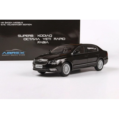 ABREX Škoda Superb II FL 2013 Hnědá Metalíza 1:18
