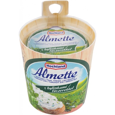 Hochland Almette Nadýchaný tvarohový sýr s bylinkami 150g