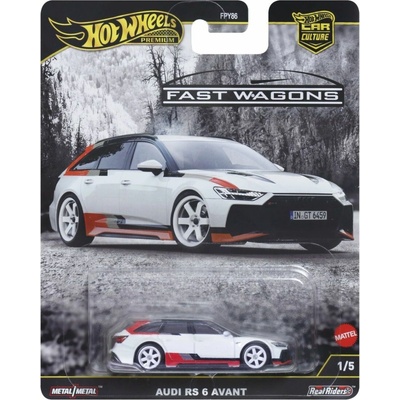 Mattel Hot Wheels Premium Car Culture Fast Wagons Audi RS 6 Avant