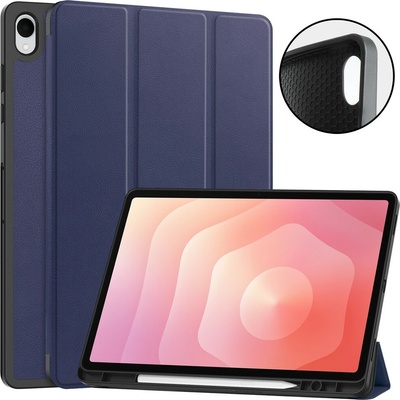 Vsetkonamobil LEATHER Zaklápací kryt pre Samsung Galaxy Tab S12+ modrý 152068
