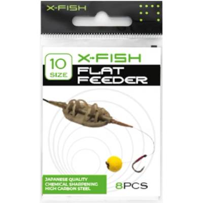 X-Fish Flat Feeder vel. 8 8 ks