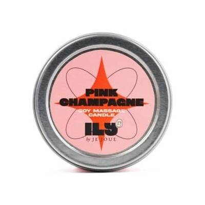 Masážna sviečka Candle Pink Champagne 80 g Ily by Je Joue