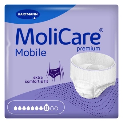 HARTMANN MoliCare premium Mobile 8 kapek XL natahovací kalhotky 14 ks – Hledejceny.cz