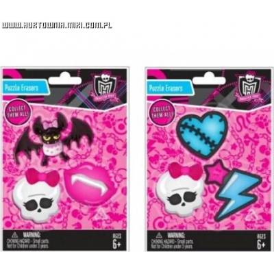 TM Toys Sada gúm Monster High Frankie Stein a priatelia