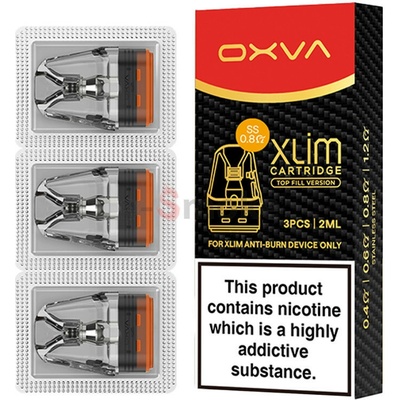 OXVA Xlim V3 Top Fill cartridge 0,8ohm 3ks
