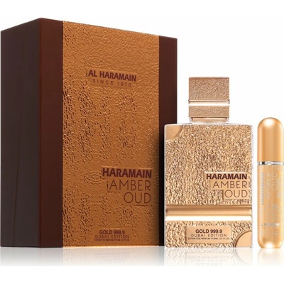 Al Haramain Amber Oud Gold 999.9 Dubai Edition parfém unisex 75 ml