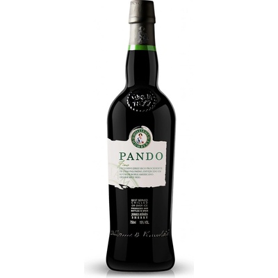 Pando Sherry Very Dry Superior suché 15% 0,75 l (holá láhev)