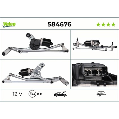 Mechanizmus stieračov VALEO 584676