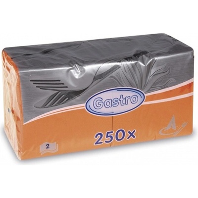 Wimex Obrúsok 2V oranžový 24x24cm 250ks