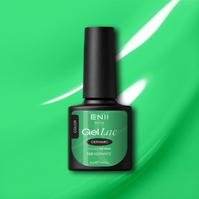 Enii Nails Gel lak Ceramic 108 Nephrite 10 ml