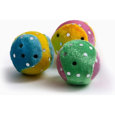 JK ANIMALS Penové loptičky 3 ks 4 cm