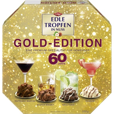 Trumpf Edle pralinky s oříšky Gold Edition 60 Years 200 g