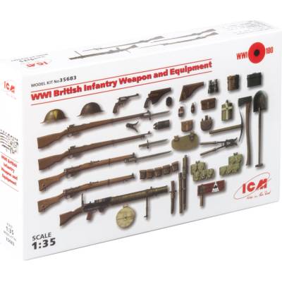 ICM British Infantry Weapon and Equipment WWI 1:35