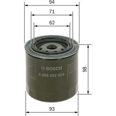 BOSCH 0 986 080 440 generátor (0986080440)