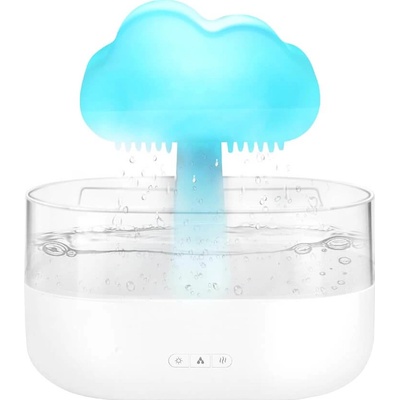 Aróma difuzér JX DQ710 Rain biely efekt dažďa 7 farieb 200ml