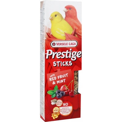 Versele-Laga Prestige Sticks pro kanáry with Red Fruits & Mint 60 g
