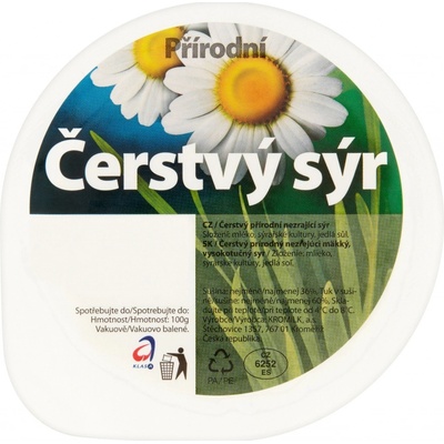 Kromilk Čerstvý sýr přírodní 100g