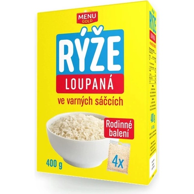 Menu Gold rýže loupaná ve varných sáčcích 4 x 100 g