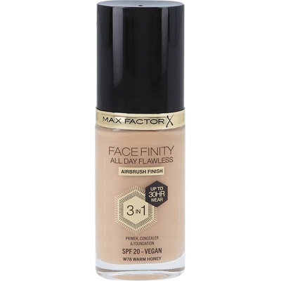 Max Factor Facefinity All Day Flawless make-up 3 v 1 78 Warm Honey 30 ml