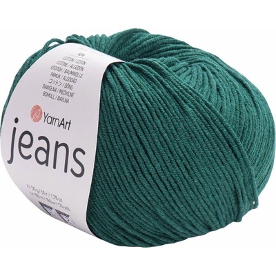 Yarn Art příze YarnArt Jeans 92 tmavě zelená