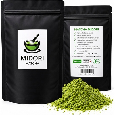 Matcha MIDORI matcha tradycyjna 200 g