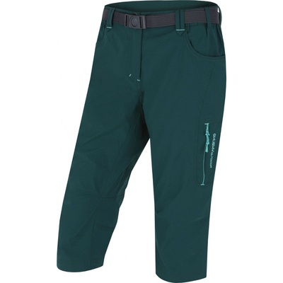 Husky Klery L Dámské 3/4 kalhoty dk. green – Hledejceny.cz