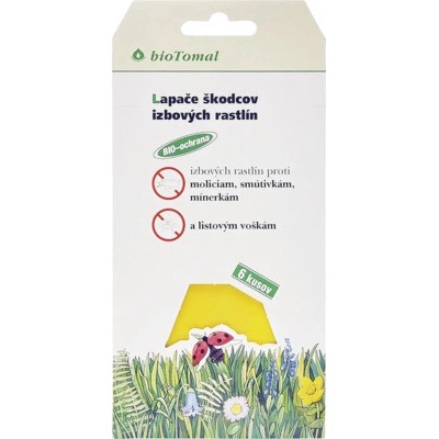 Lapače škodcov izbových rastlín biotomal 1 bal, - 6ks