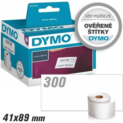 Štítky Dymo LW Standard - nepermanentní, 41x89 (11356) 300ks