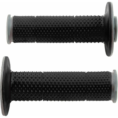 RTECH gripy Full Diamond dvouvrstvé, extra měkké, černo-šedé, pár, délka 116 mm