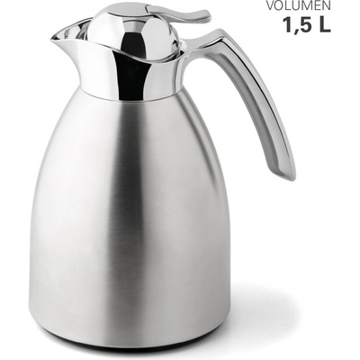 Weis Vakuová konvice nerez sklo 1,5 l