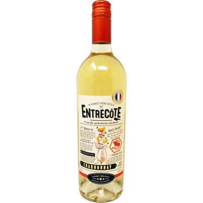 Gourmet Pére & Fils Chardonnay Entrecote 2021 13% 0,75 l (holá láhev)