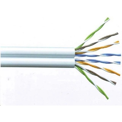 PlanetElite KAB-DUTP5E-D-P-GR-XE UTP, Cat5E, drát, PVC, Dca, 305m, šedý
