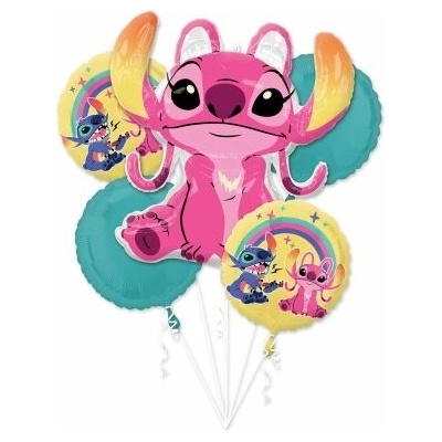 Amscan Buket Lilo a Stitch, fóliové balónky