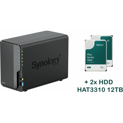 Synology DiskStation DS225+ 2x12TB
