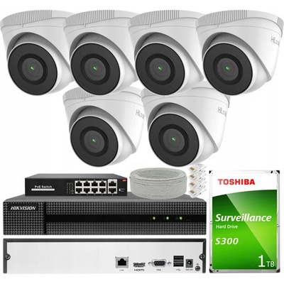 Hikvision IPCAM T2 6 ks