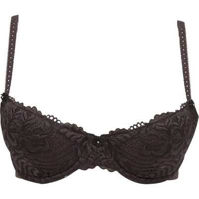 Change vyztužená podprsenka s kosticí Linda Padded Dark Chocolate