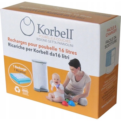 Korbell Náhradní náplň do koše na pleny 18L / 46cm – Hledejceny.cz