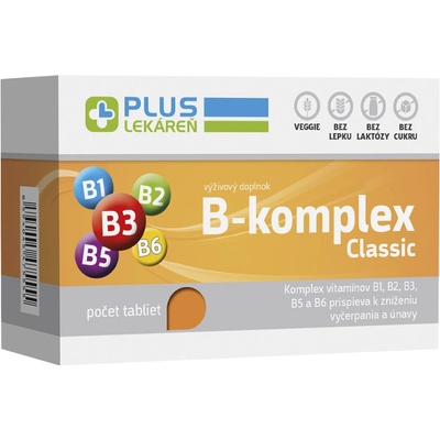 Plus Lekáreň B-komplex Classic 30 tabliet